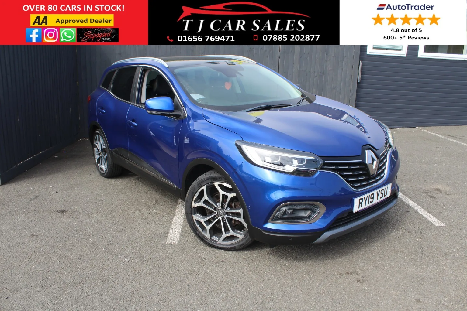 2019 Renault Kadjar 1.5 GT Line Blue dCi 115 MY19