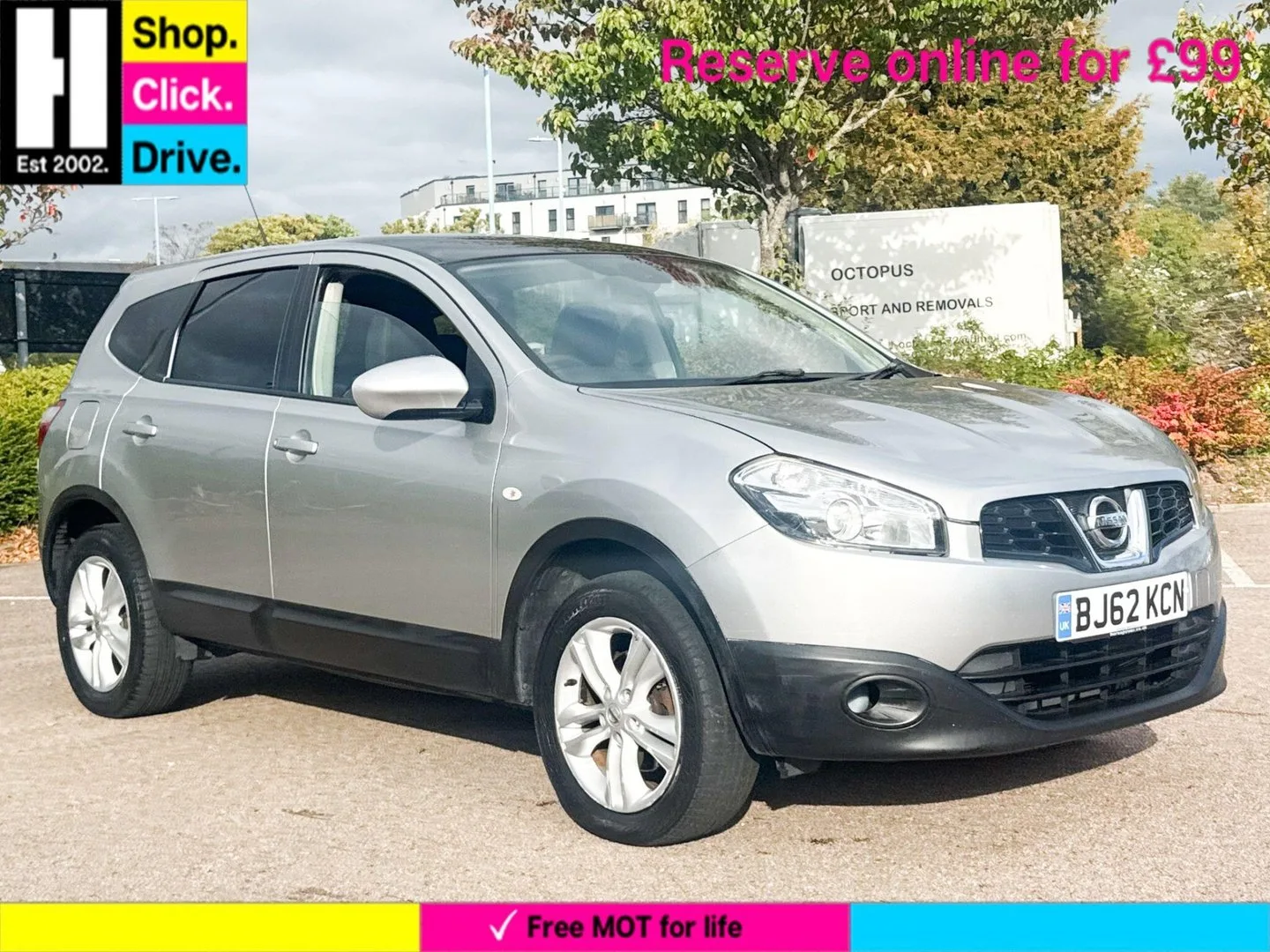2012 Nissan Qashqai+2 1.6 Acenta SUV 5dr Petrol Manual 2WD Euro 5 (s/s) (117 ps)