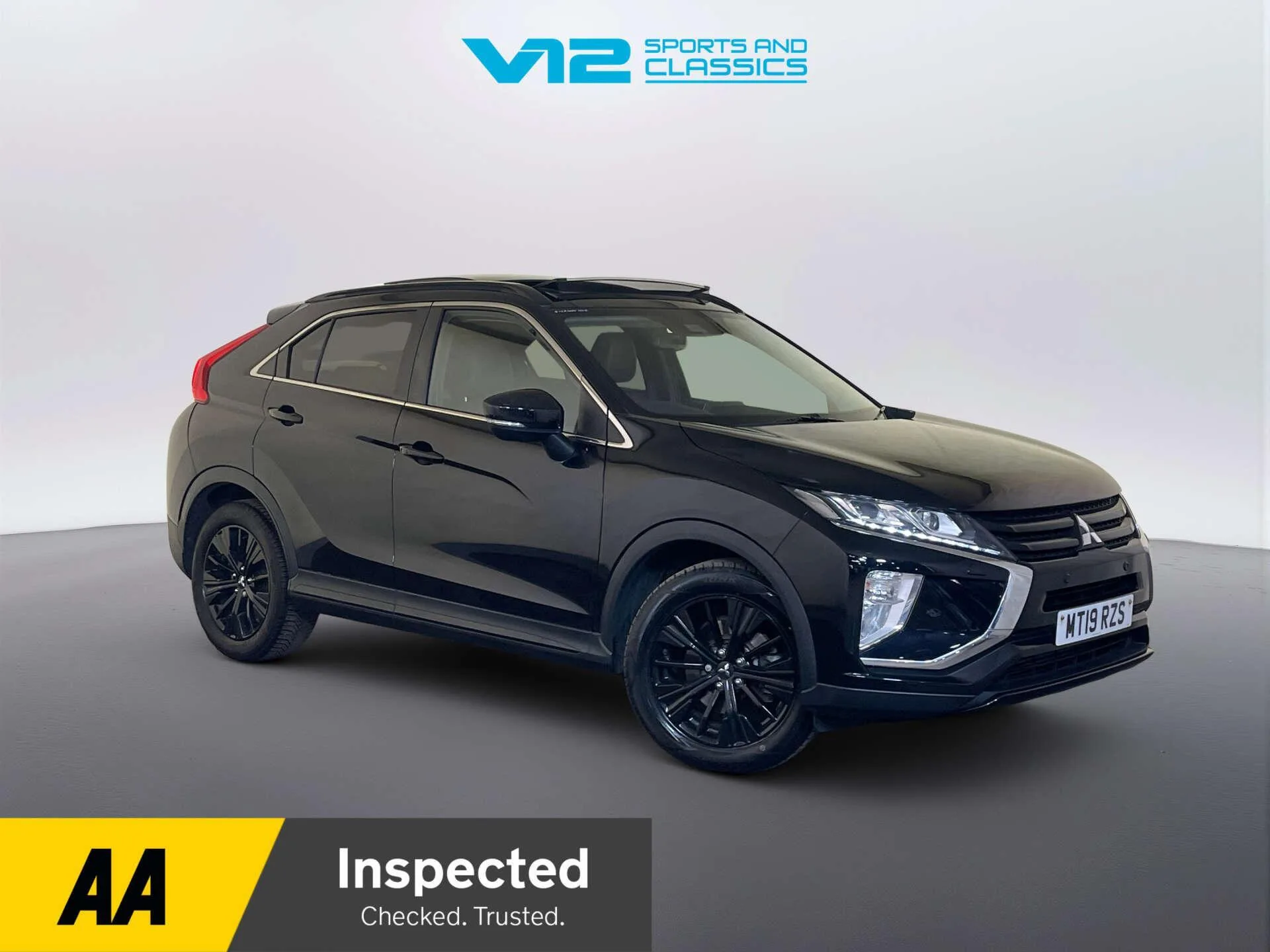 2019 Mitsubishi Eclipse Cross 1.5T Black SUV 5dr Petrol Manual Euro 6 (s/s) (163 ps)