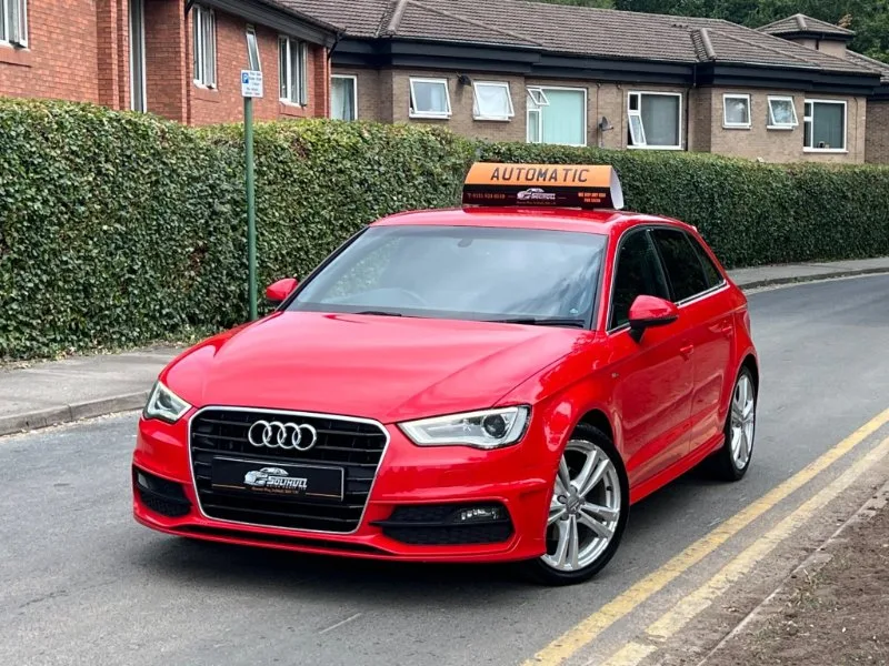 2015 Audi A3 2.0 TDI S line Sportback S Tronic Euro 6 (s/s) 5dr (Nav)