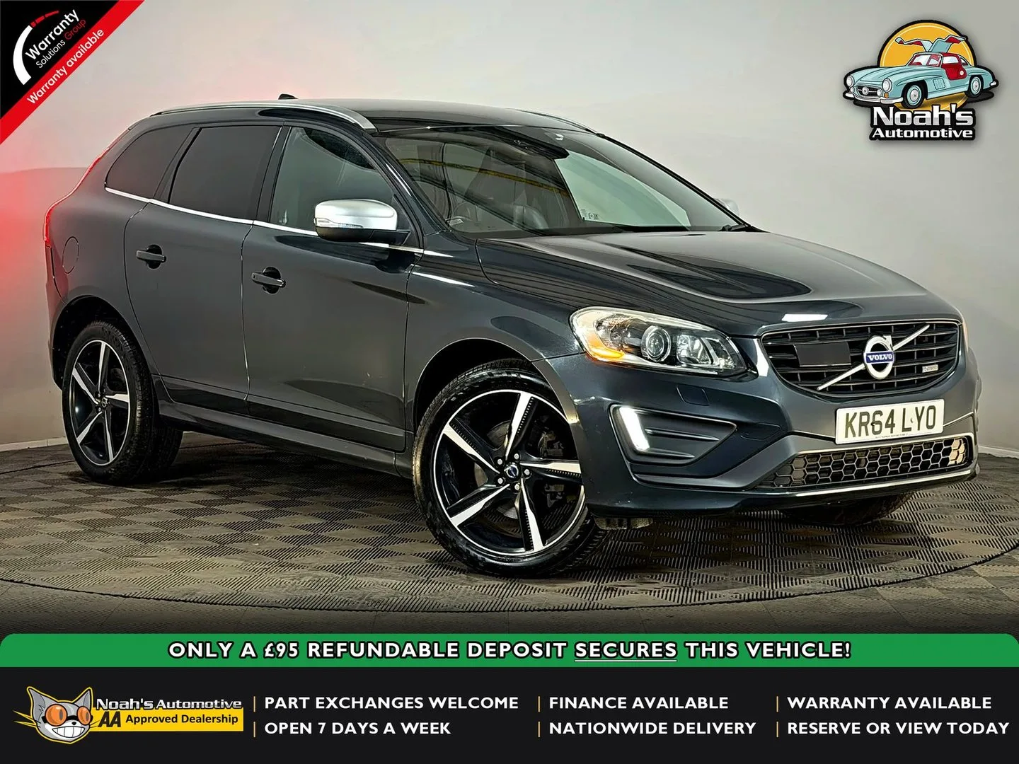 2014 Volvo XC60 D5 POLESTAR EDITION R-DESIGN LUX NAV AWD AUTO