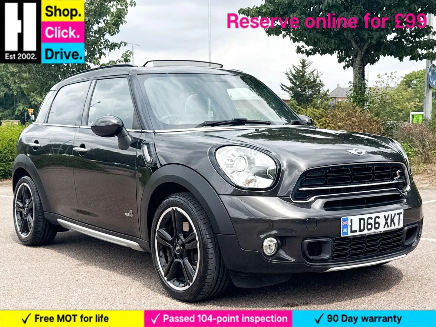 2016 MINI Countryman 1.6 Cooper S SUV 5dr Petrol Steptronic ALL4 Euro 5 (184 ps)