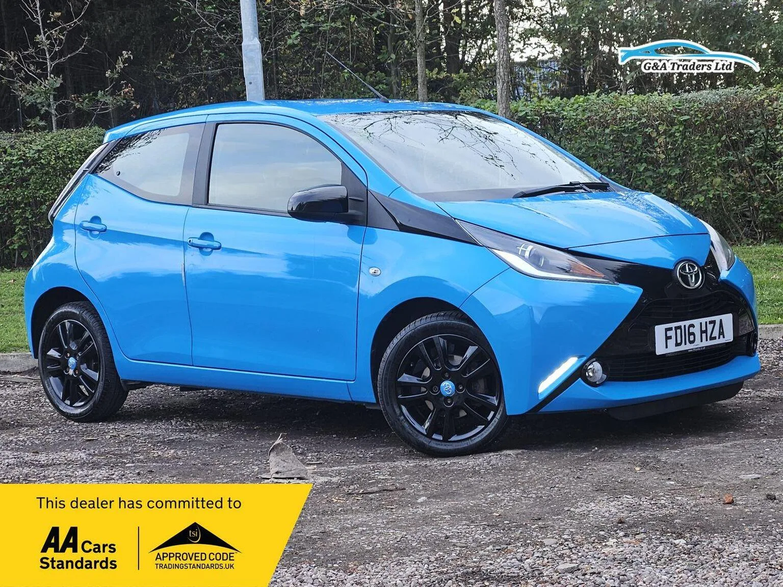 2016 Toyota Aygo 1.0 VVT-i x-cite Euro 6 5dr