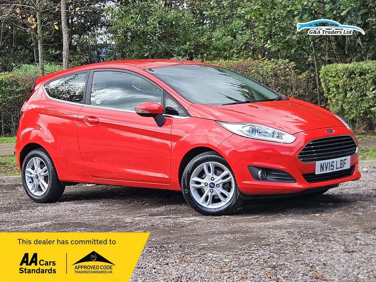 2015 Ford Fiesta 1.0T EcoBoost Zetec Euro 6 (s/s) 3dr