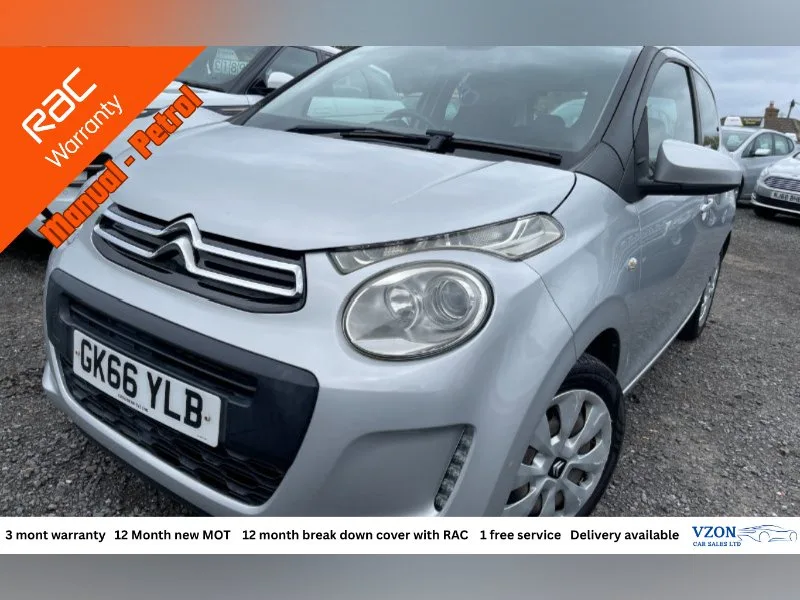2016 Citroen C1 1.0 VTi Feel Hatchback 5dr Petrol Manual Euro 6 (68 ps)