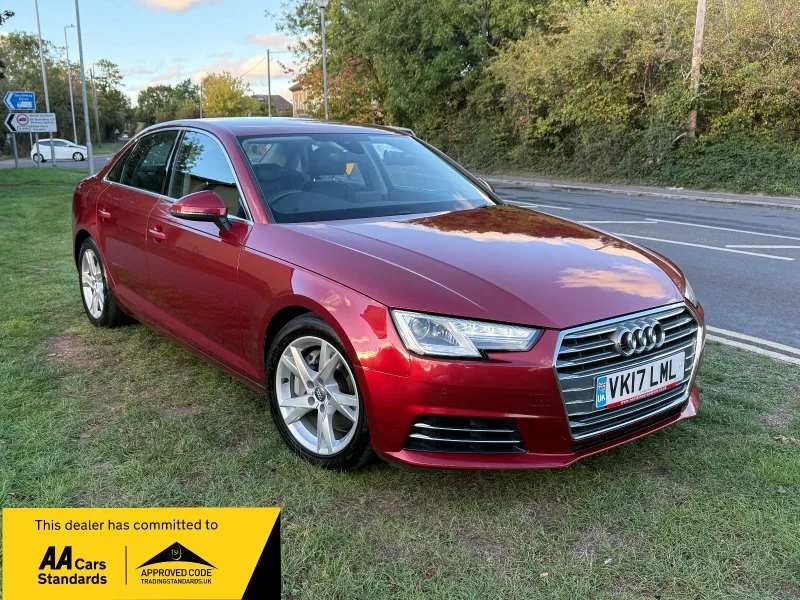 2017 Audi A4 2.0 TDI ultra Sport Saloon 4dr Diesel Manual Euro 6 (s/s) (190 ps) SATNAV HEATED SEATS 6 SERVICES FULL LEATHER ULEZ