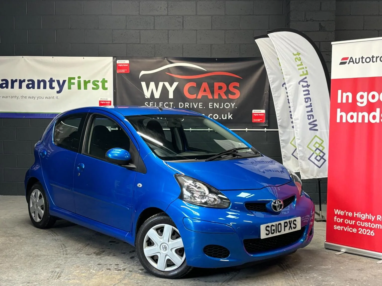2010 Toyota Aygo 1.0 VVT-i Blue Euro 4 5dr