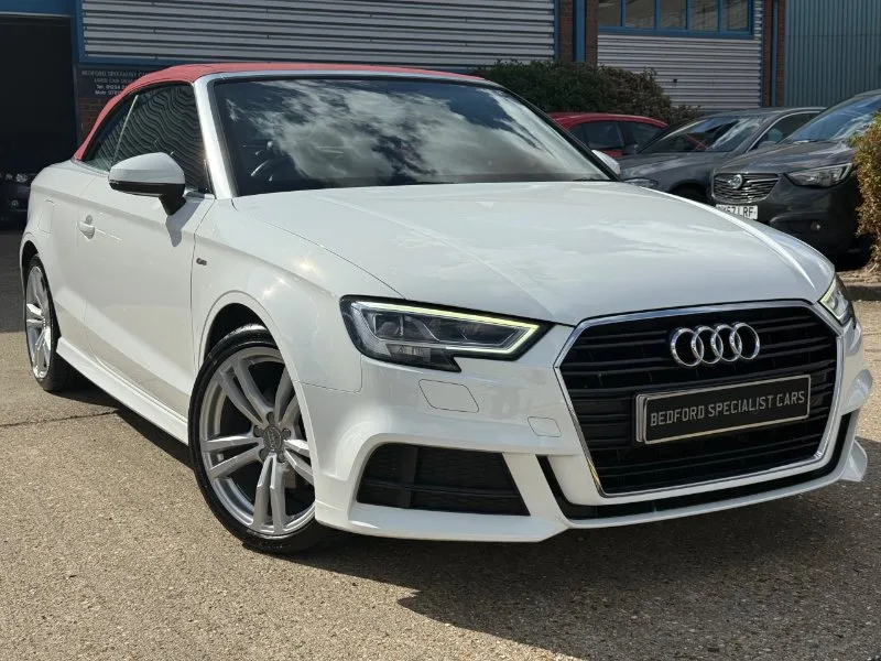 2018 Audi A3 Cabriolet 1.5 TFSI CoD S line Convertible 2dr Petrol S Tronic Euro 6 (s/s) (150 ps)
