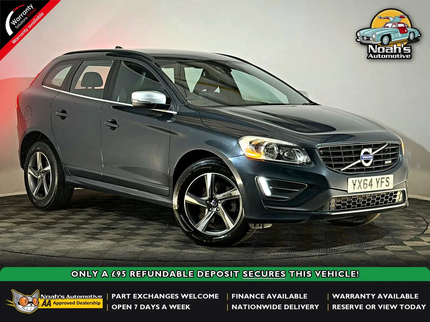 2014 Volvo XC60 D4 R-DESIGN NAV