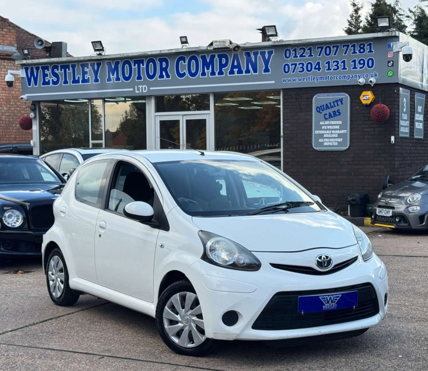 2013 Toyota Aygo 1.0 VVT-i Move Hatchback 5dr Petrol Manual Euro 5 (68 ps)