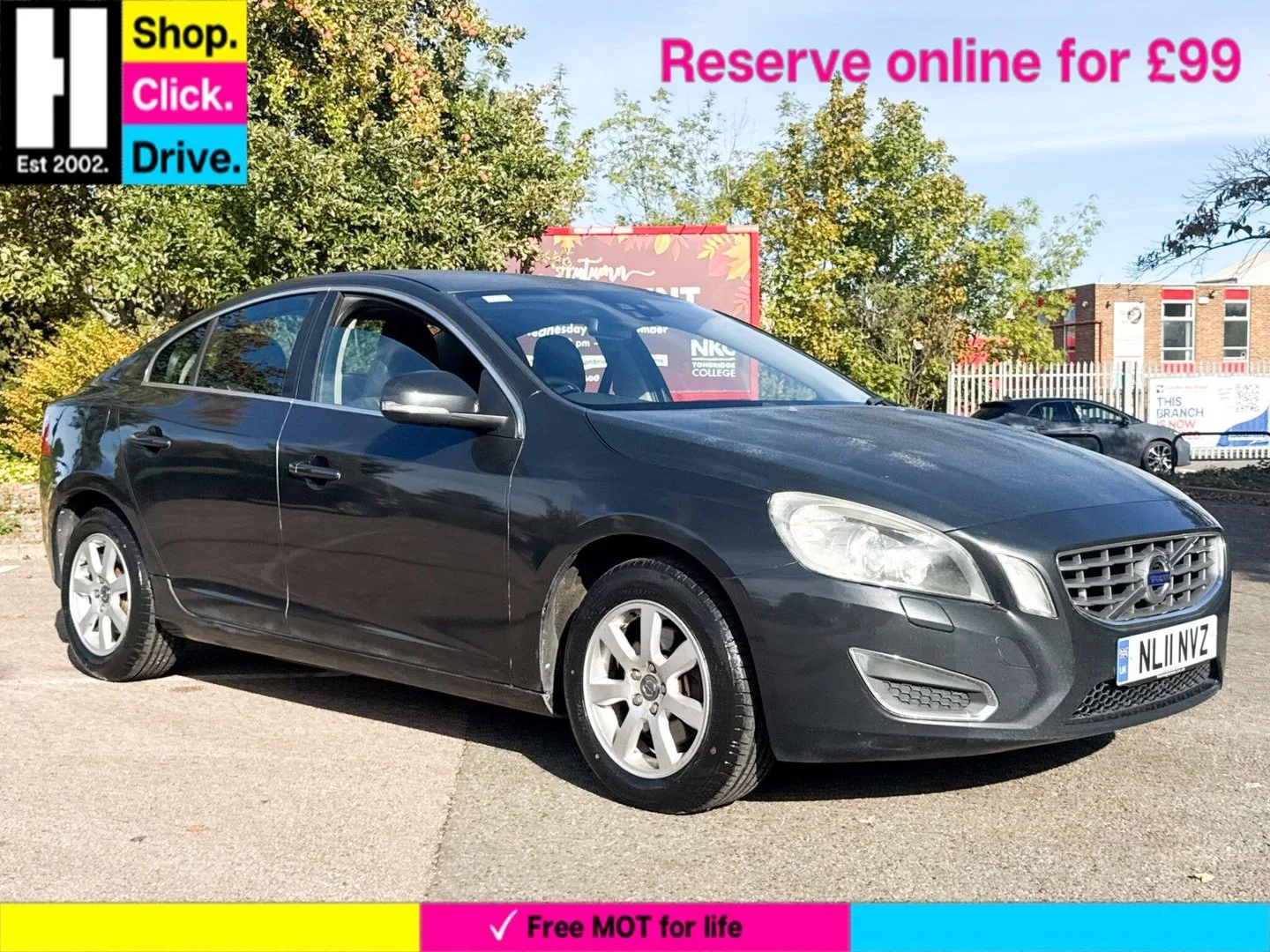 2011 Volvo S60 1.6 T4 SE Lux Premium Saloon 4dr Petrol Manual Euro 5 (s/s) (180 ps)