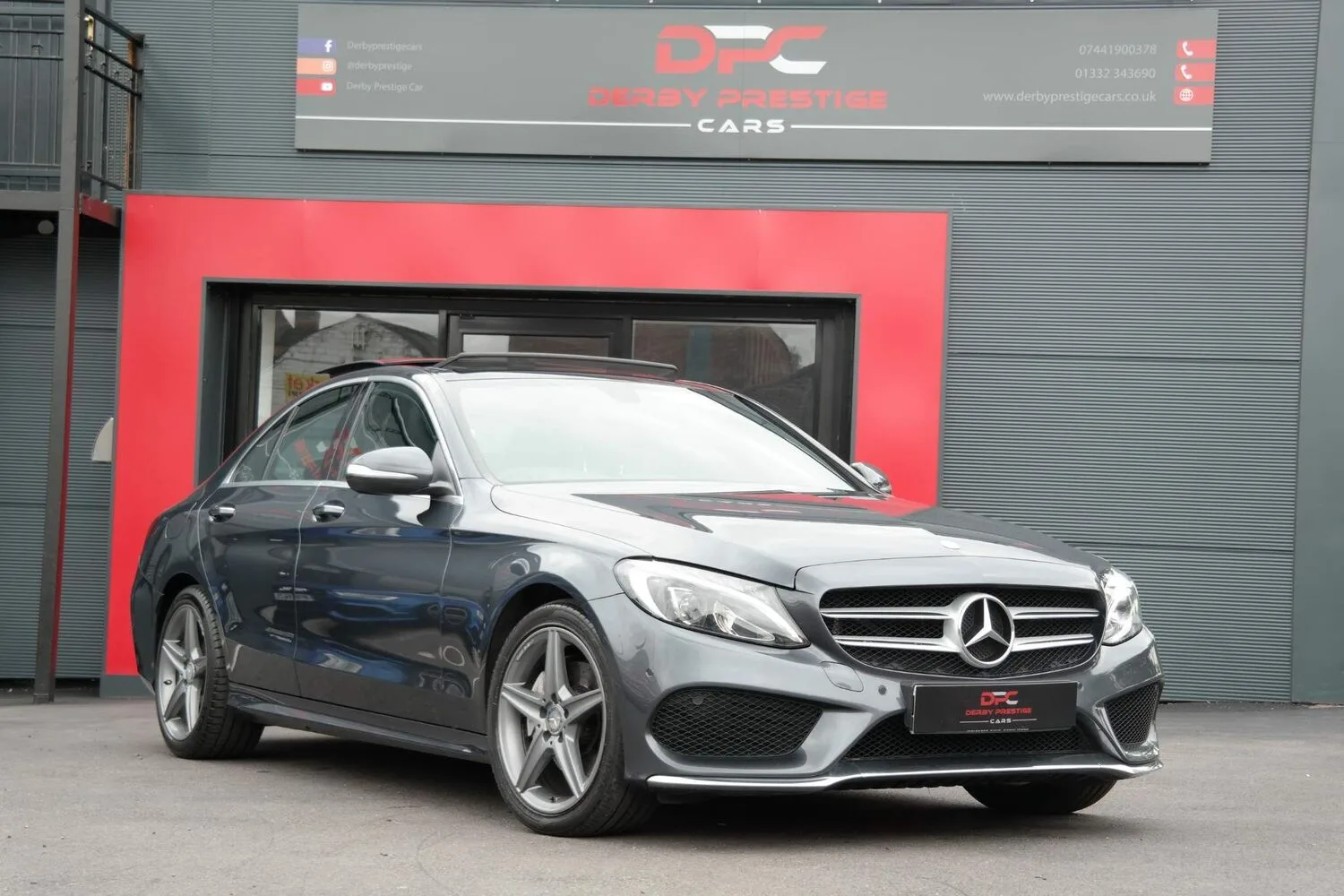 2015 Mercedes-Benz C Class 2.1 C220 BlueTEC AMG Line G-Tronic+ Euro 6 (s/s) 4dr