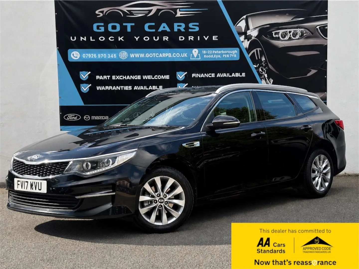 2017 Kia Optima 1.7 CRDi 2 Sportswagon 5dr Diesel Manual Euro 6 (s/s) (139 bhp)
