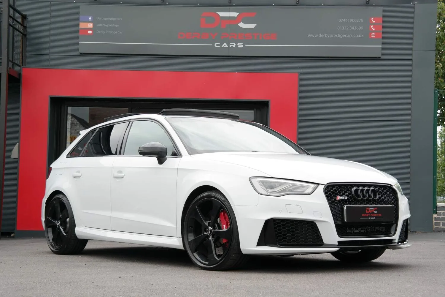 2016 Audi Rs3 2.5 TFSI Sportback S Tronic quattro Euro 6 (s/s) 5dr (Nav)