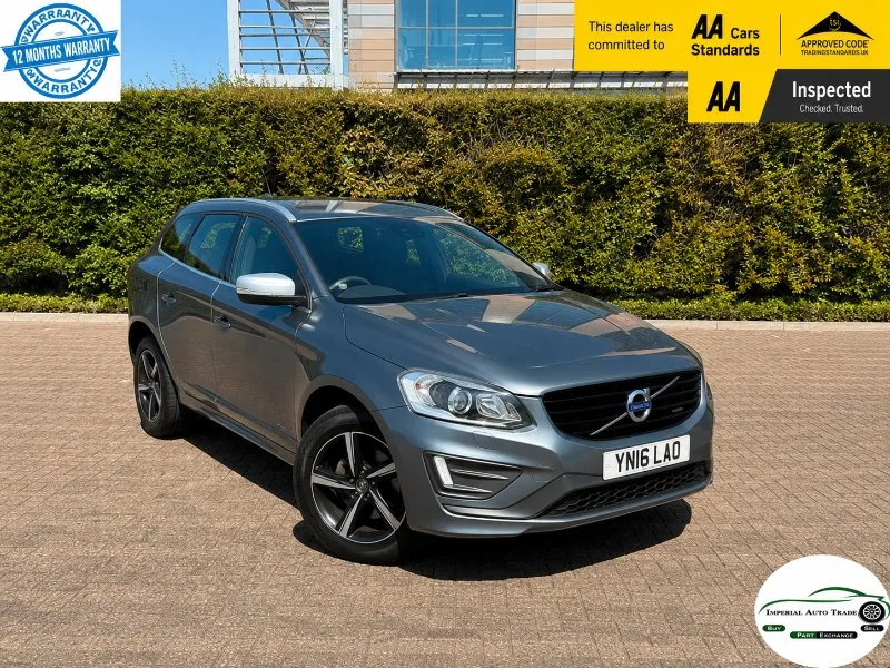2016 Volvo XC60 2.0 D4 R-Design Lux Nav SUV 5dr Diesel Auto Euro 6 (s/s) (190 ps)