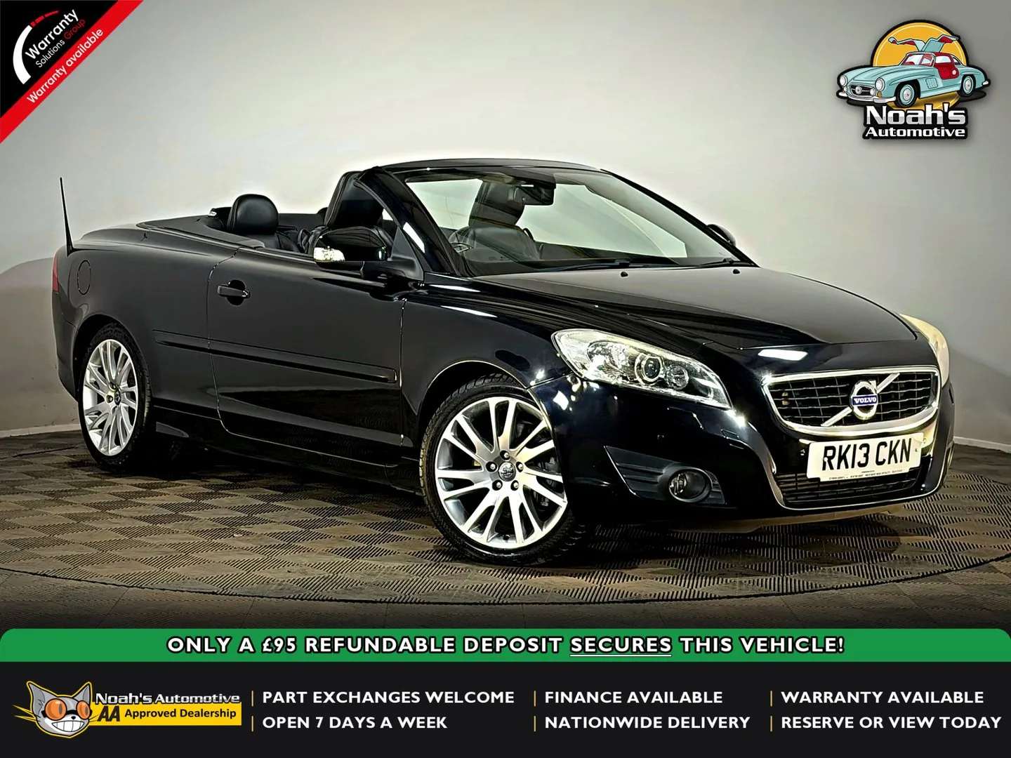 2013 Volvo C70 SE LUX SOLSTICE D3 2.0 AUTOMATIC