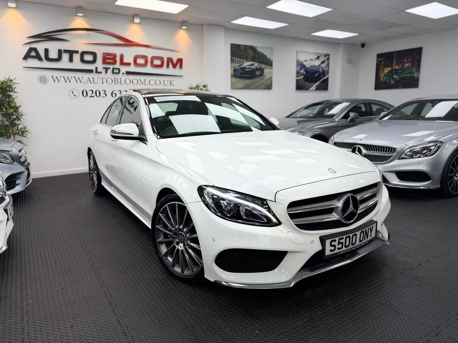 2016 Mercedes-Benz C Class 2.0 C200 AMG Line (Premium Plus) 7G-Tronic+ Euro 6 (s/s) 4dr