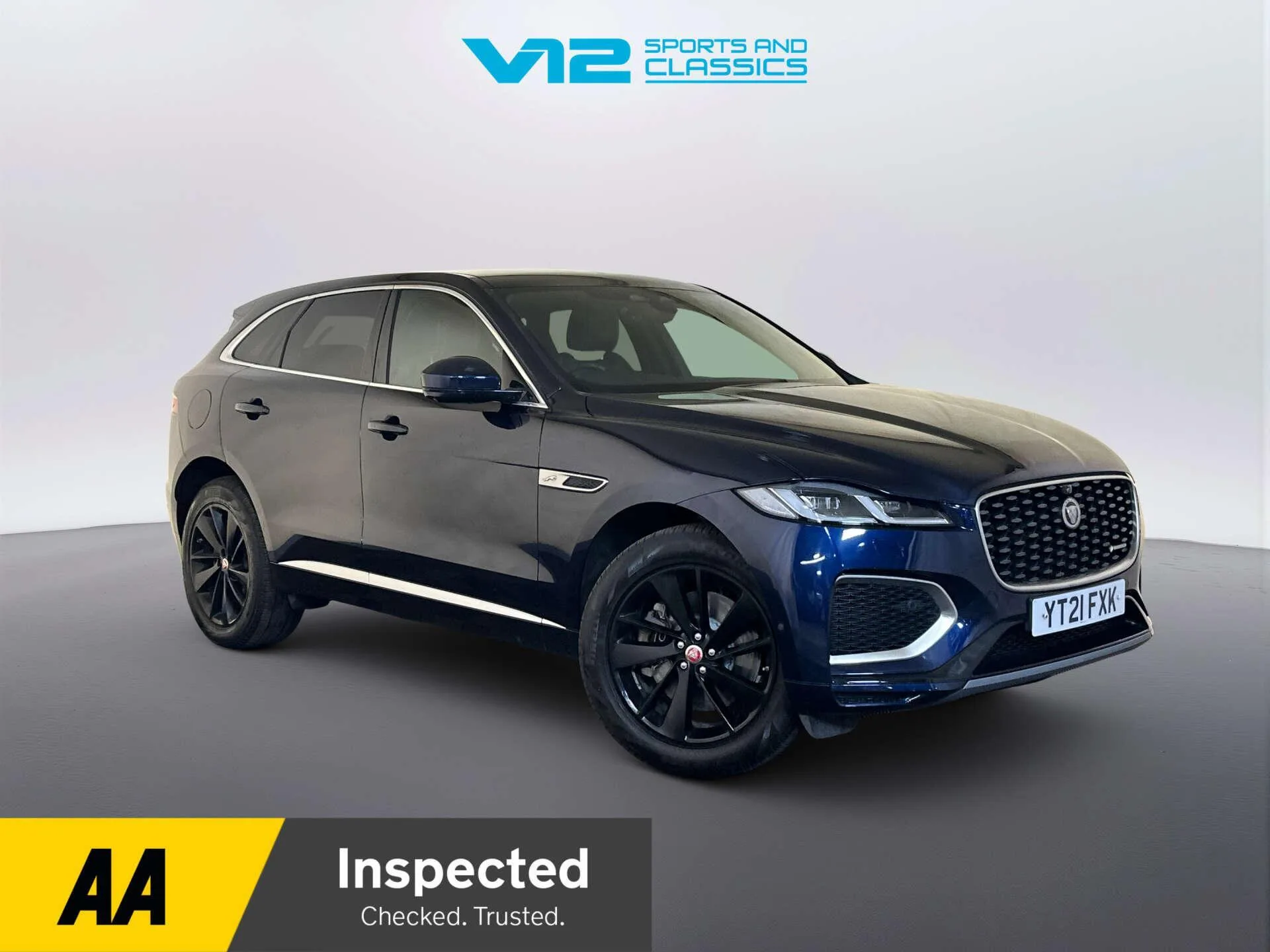 2021 Jaguar F-PACE 2.0 P400e 17.1kWh R-Dynamic SE SUV 5dr Petrol Plug-in Hybrid Auto AWD Euro 6 (s/s) (404 ps)