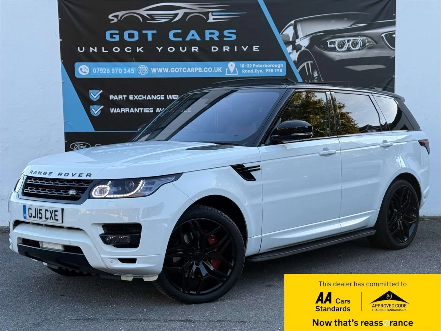 2015 Land Rover Range Rover Sport 3.0 SD V6 Autobiography Dynamic SUV 5dr Diesel Auto 4WD Euro 5 (s/s) (306 p