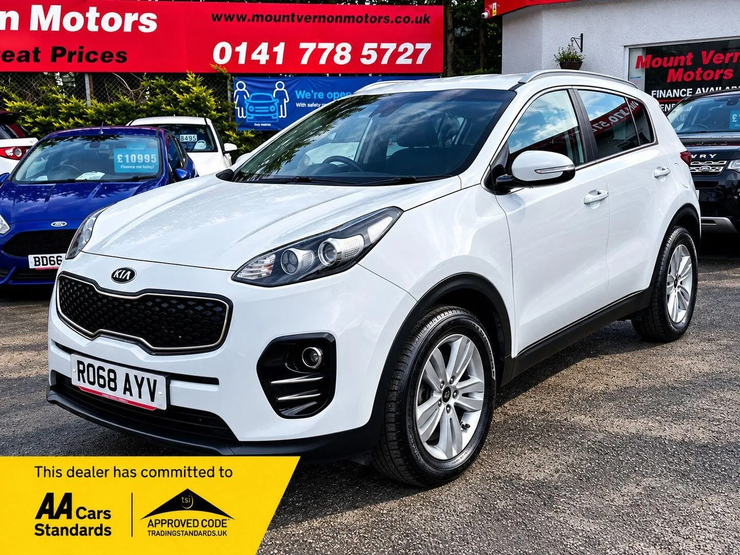 2018 Kia Sportage 1.6 GDi 2 Euro 6 (s/s) 5dr