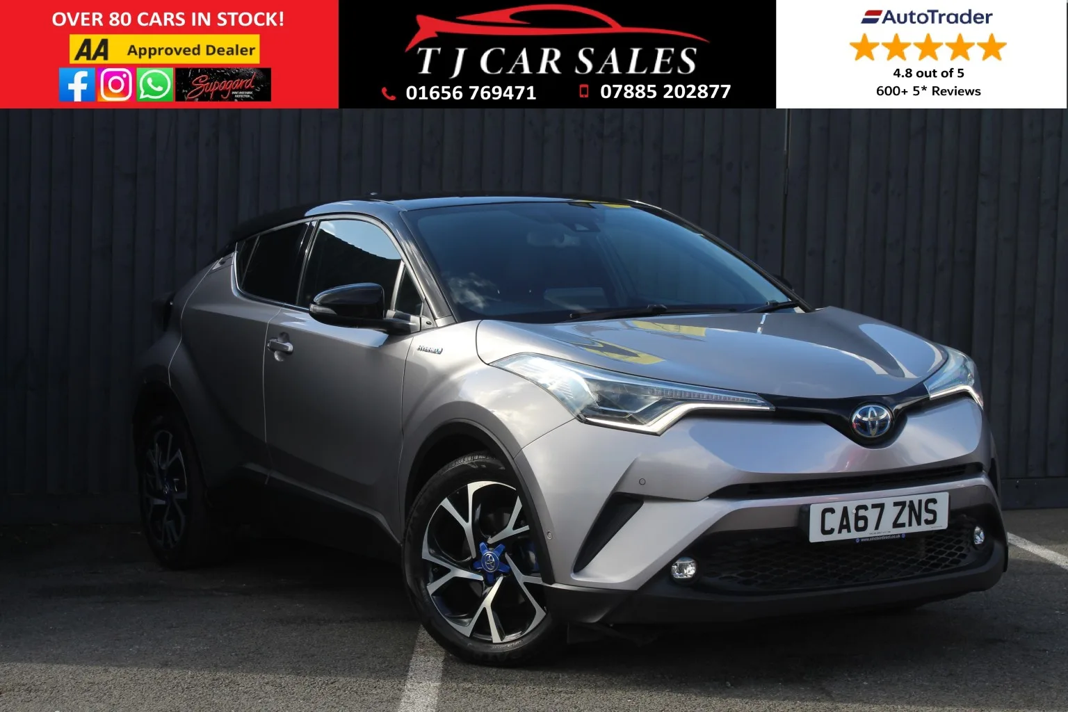 2017 Toyota C-Hr 1.8 VVT-h Dynamic