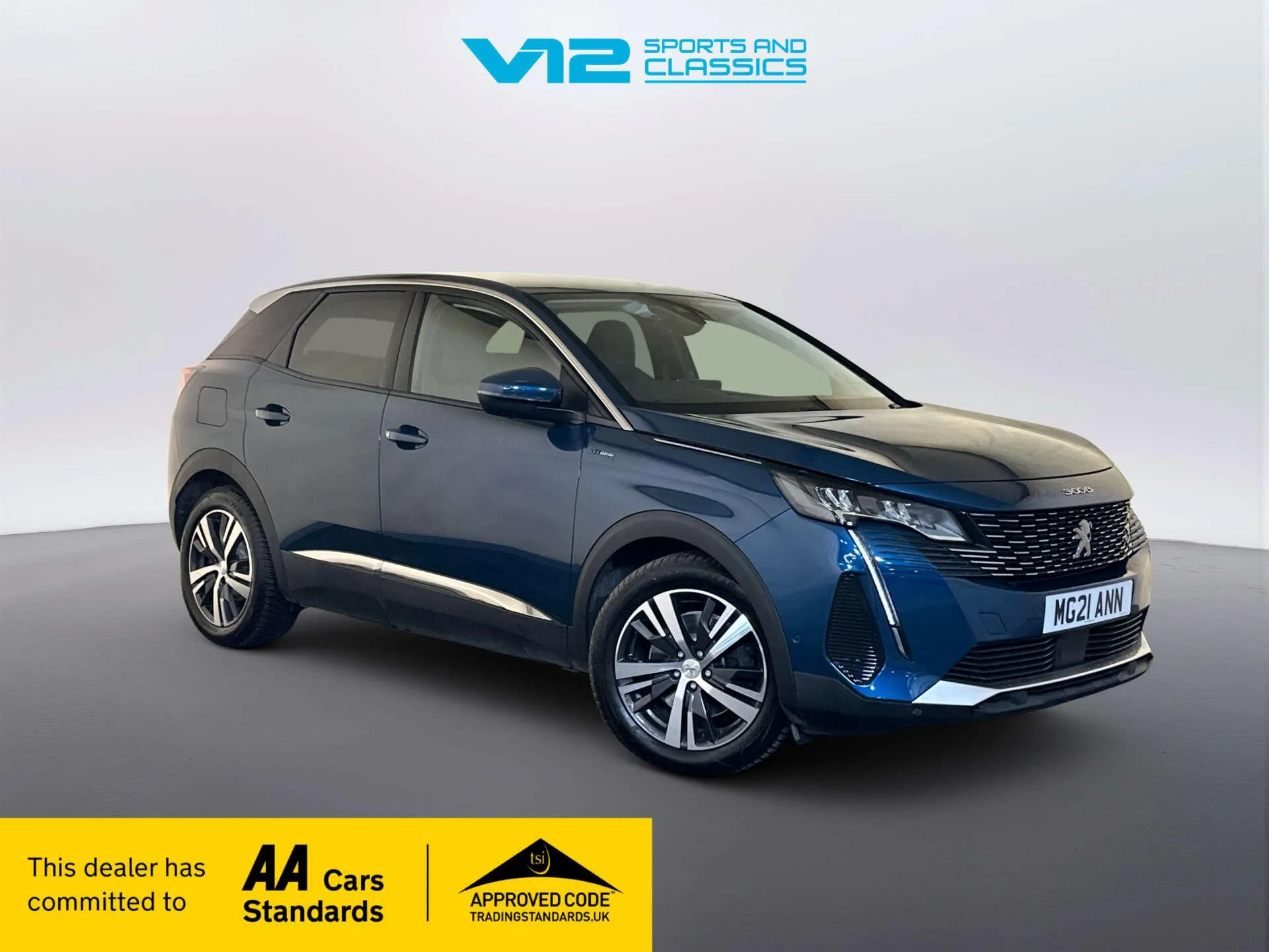 2021 Peugeot 3008 1.6 13.2kWh Allure SUV 5dr Petrol Plug-in Hybrid e-EAT Euro 6 (s/s) (225 ps)