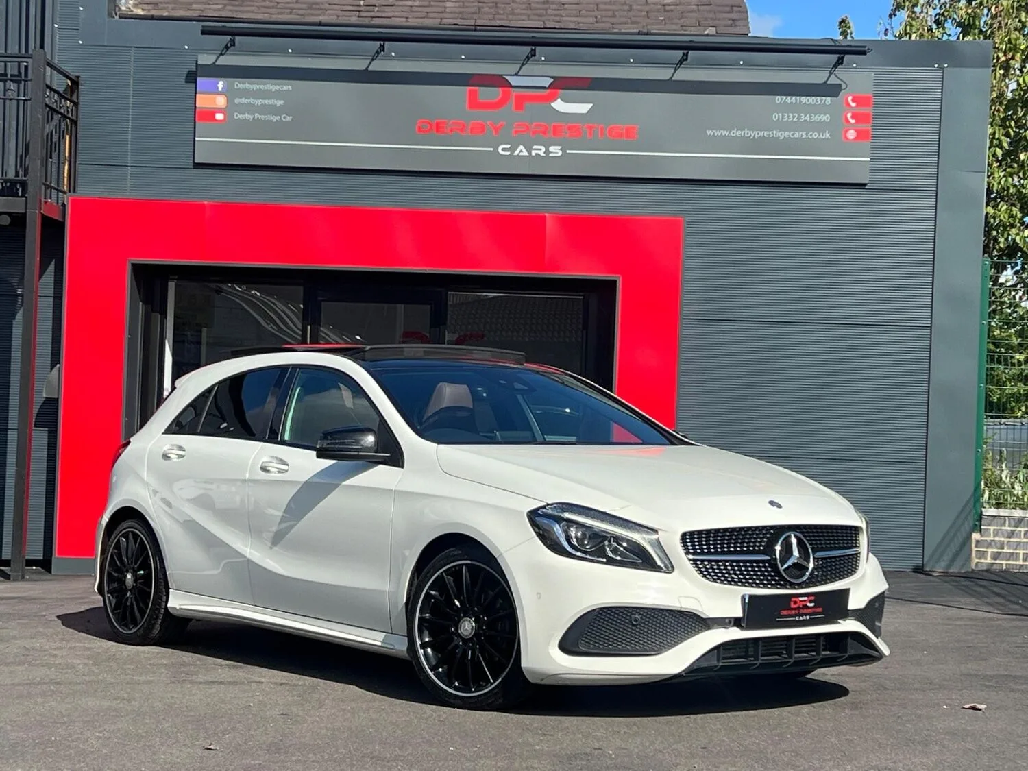 2016 Mercedes-Benz A Class 1.6 A200 AMG Line (Premium Plus) Euro 6 (s/s) 5dr