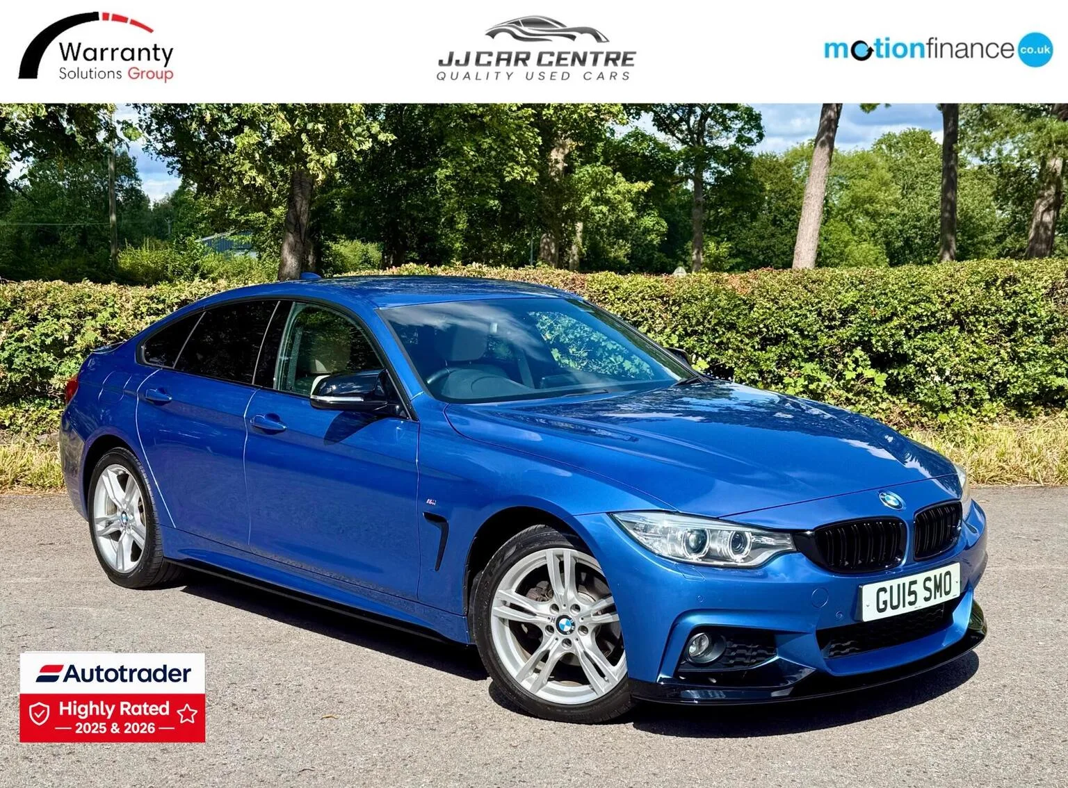 2015 BMW 4 Series Gran Coupe 2.0 420d M Sport Auto xDrive Euro 6 (s/s) 5dr