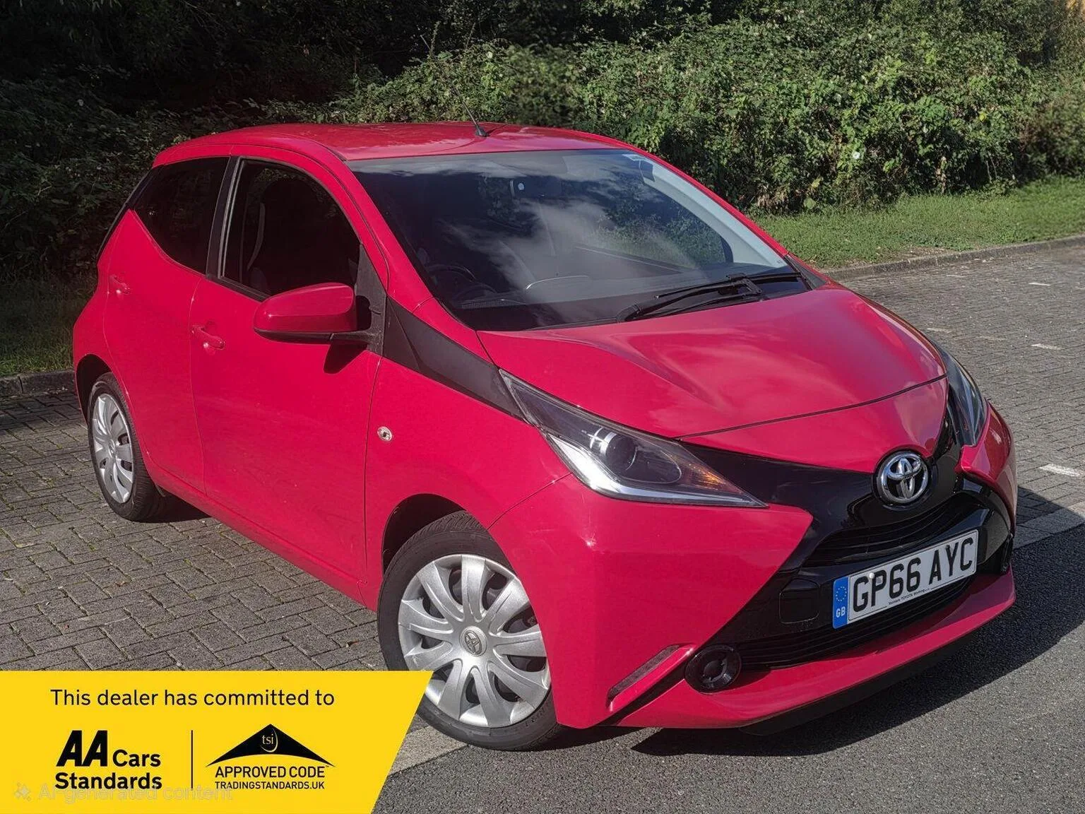 2017 Toyota Aygo 1.0 VVT-i x-play Euro 6 5dr