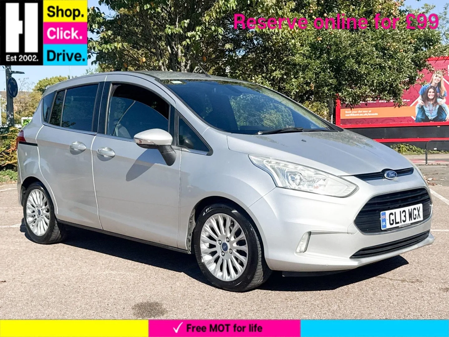 2013 Ford B-Max 1.6 TDCi Titanium MPV 5dr Diesel Manual Euro 5 (95 ps)