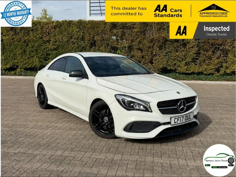 2017 Mercedes-Benz CLA Class 1.6 CLA180 AMG Line Coupe 4dr Petrol 7G-DCT Euro 6 (s/s) (122 ps)