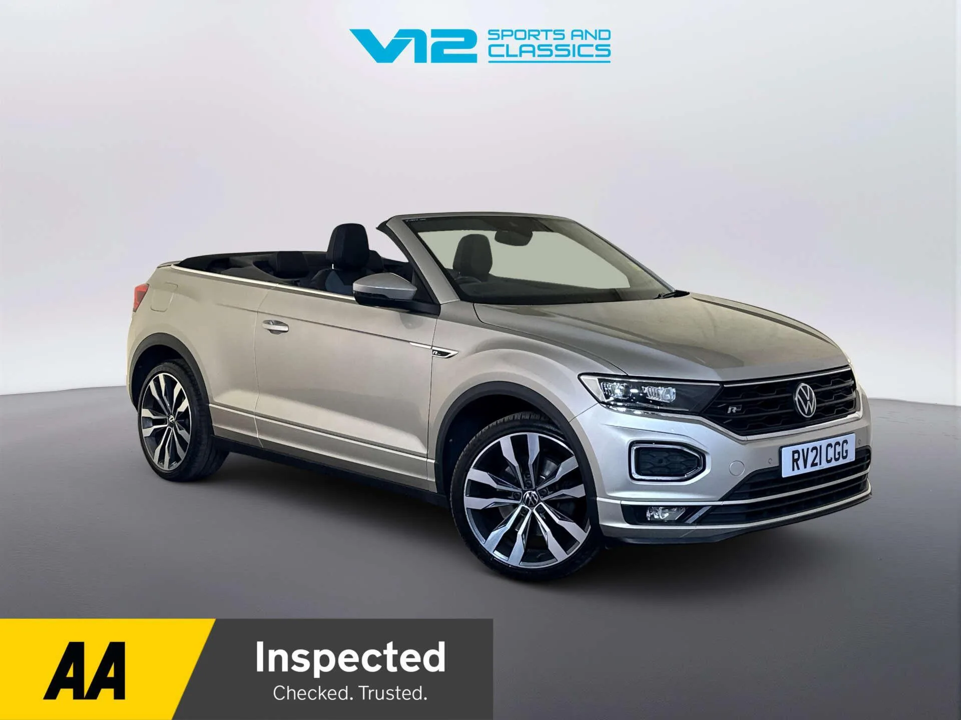 2021 Volkswagen T-Roc 1.5 TSI EVO R-Line Cabriolet 2dr Petrol DSG Euro 6 (s/s) (150 ps)