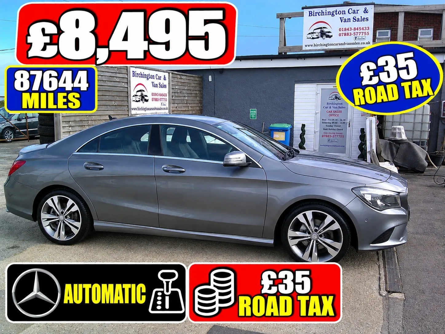 2013 Mercedes-Benz Cla 2.1 CLA220 CDI Sport