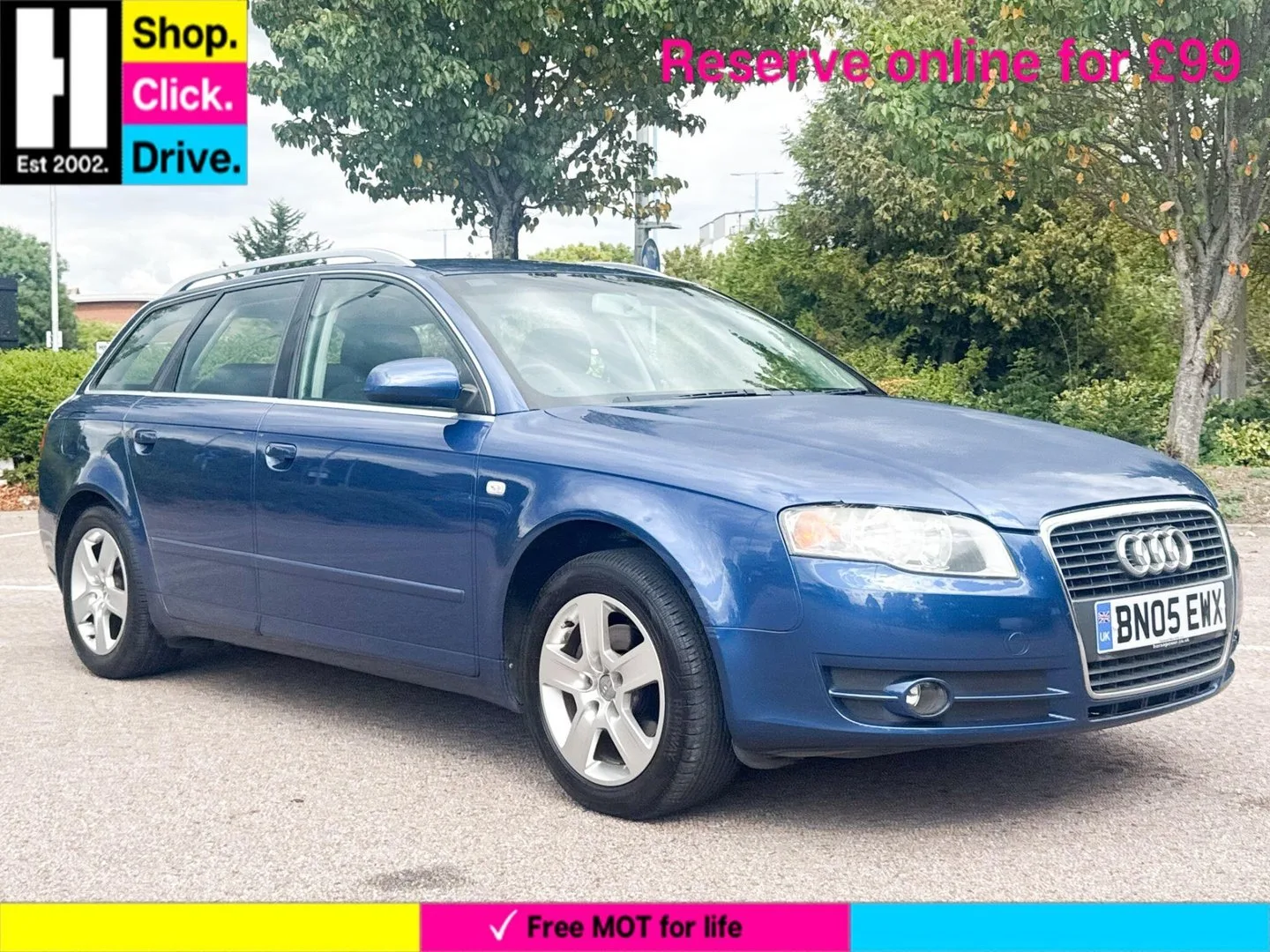 2005 Audi A4 2.0 SE Estate 5dr Petrol Manual (194 g/km, 128 bhp)