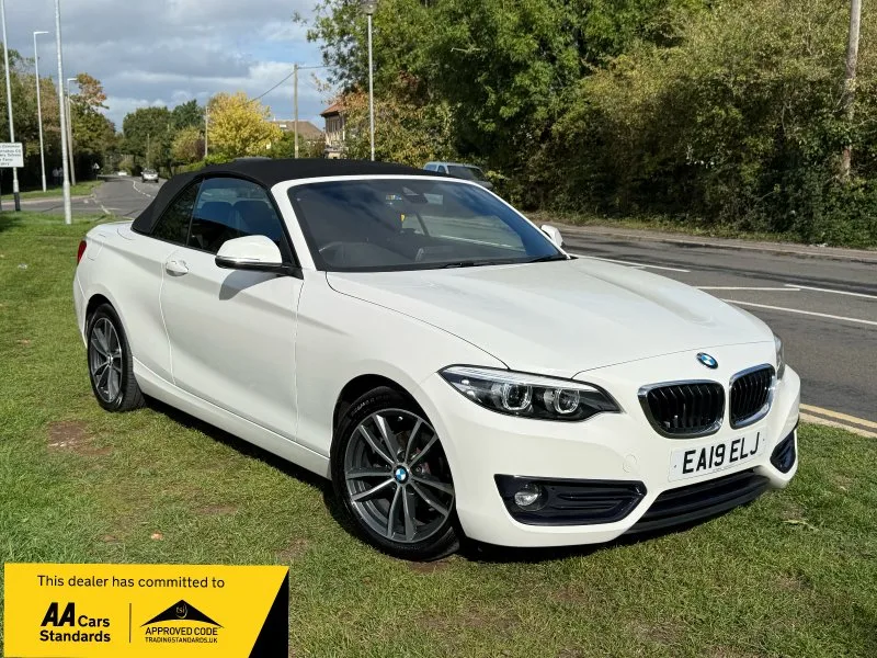 2019 BMW 2 Series 2.0 218d Sport Convertible 2dr Diesel Auto Euro 6 (s/s) (150 ps) JUST 37k FSH CATN IMMACULATE EXAMPLE