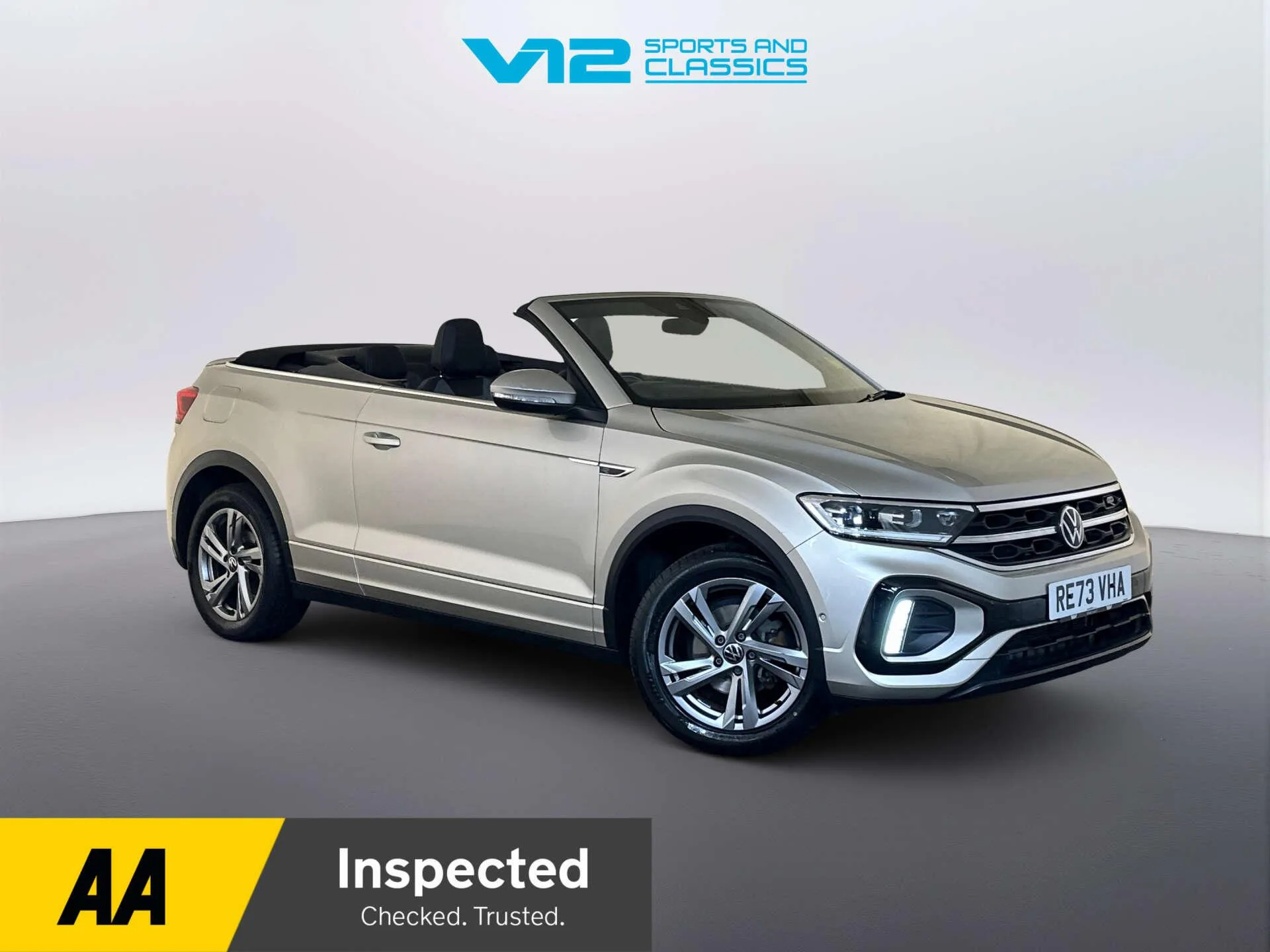 2023 Volkswagen T-Roc 1.5 TSI R-Line Convertible 2dr Petrol DSG 2WD Euro 6 (s/s) (150 ps)