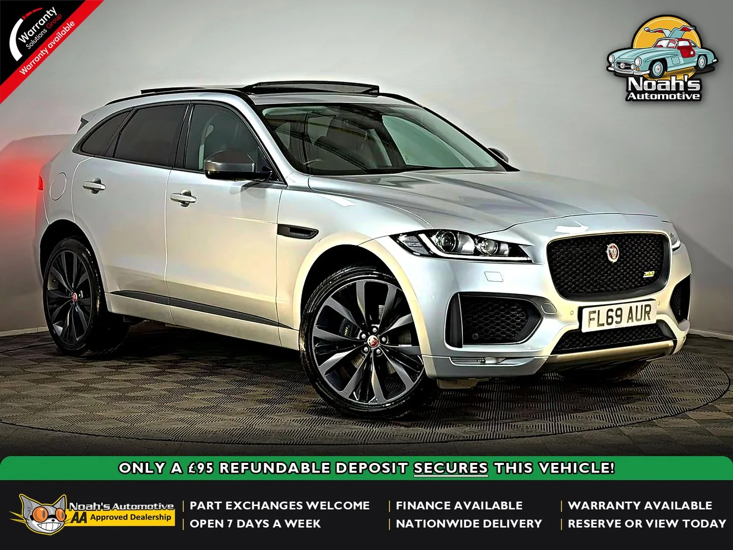 2019 Jaguar F-Pace V6 SPORT AWD