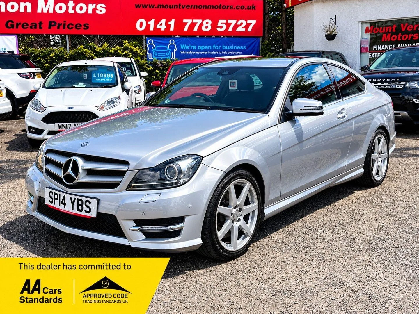 2014 Mercedes-Benz C Class 2.1 C220 CDI AMG Sport Edition G-Tronic+ Euro 5 (s/s) 2dr