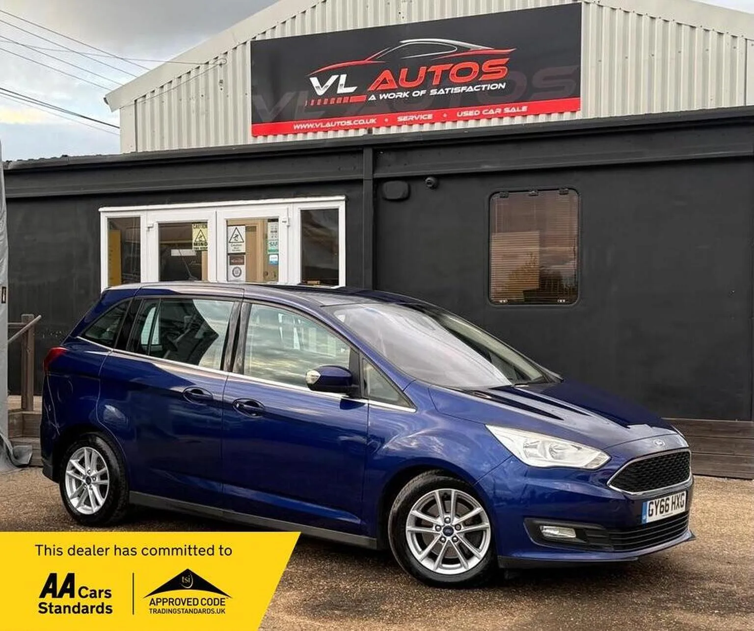 2016 Ford Grand C-Max 1.5 TDCi Zetec Powershift Euro 6 (s/s) 5dr