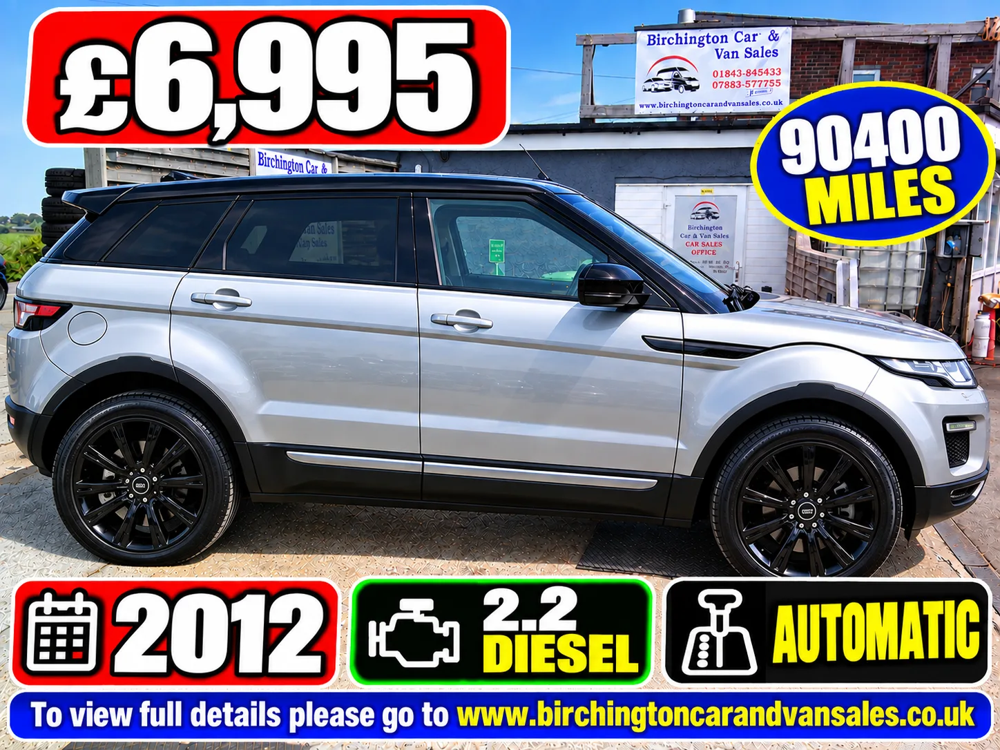 2012 Land Rover Range Rover Evoque 2.2 SD4 Prestige