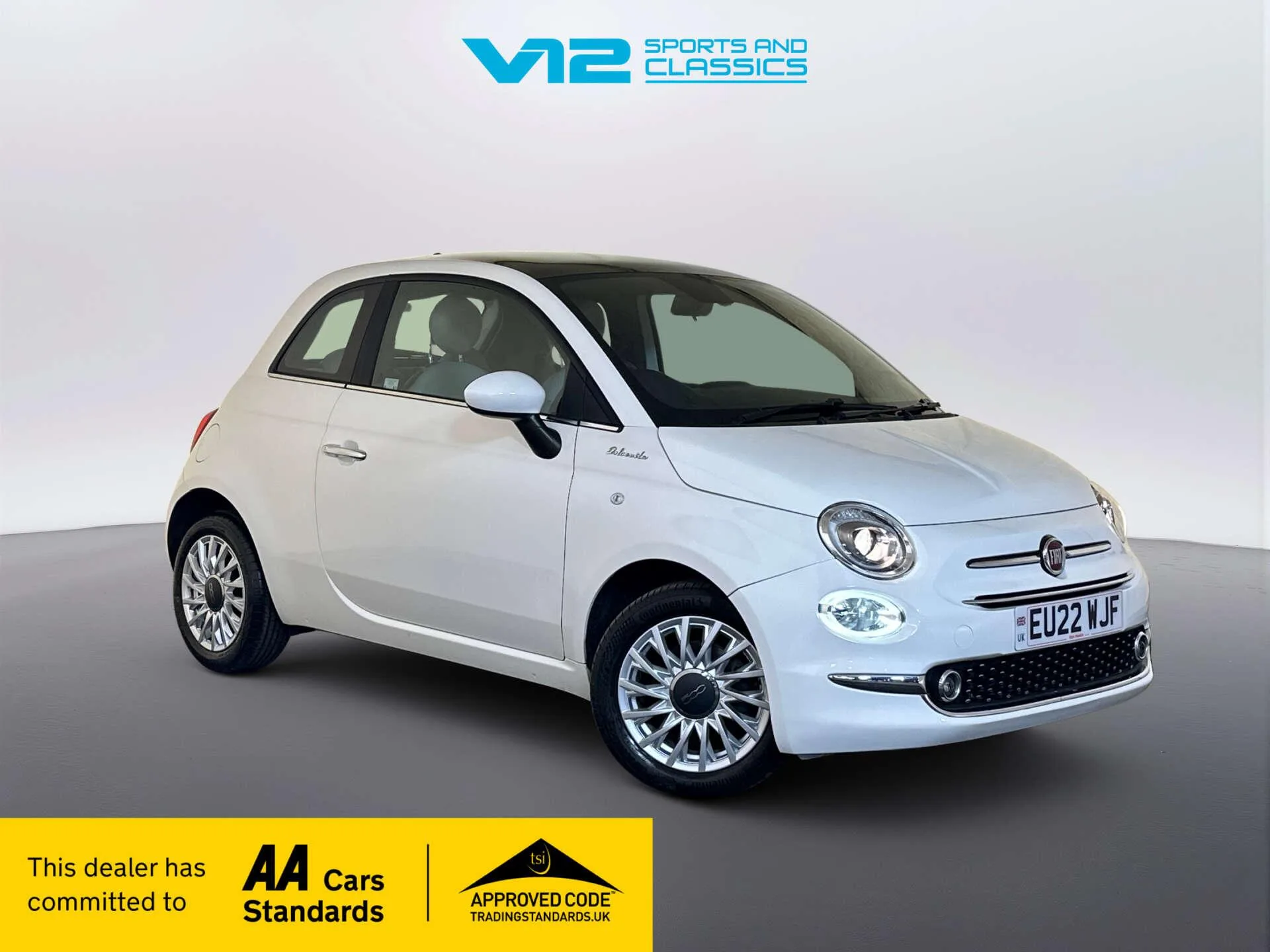 2022 Fiat 500 1.0 MHEV Dolcevita Hatchback 3dr Petrol Manual Euro 6 (s/s) (70 bhp)