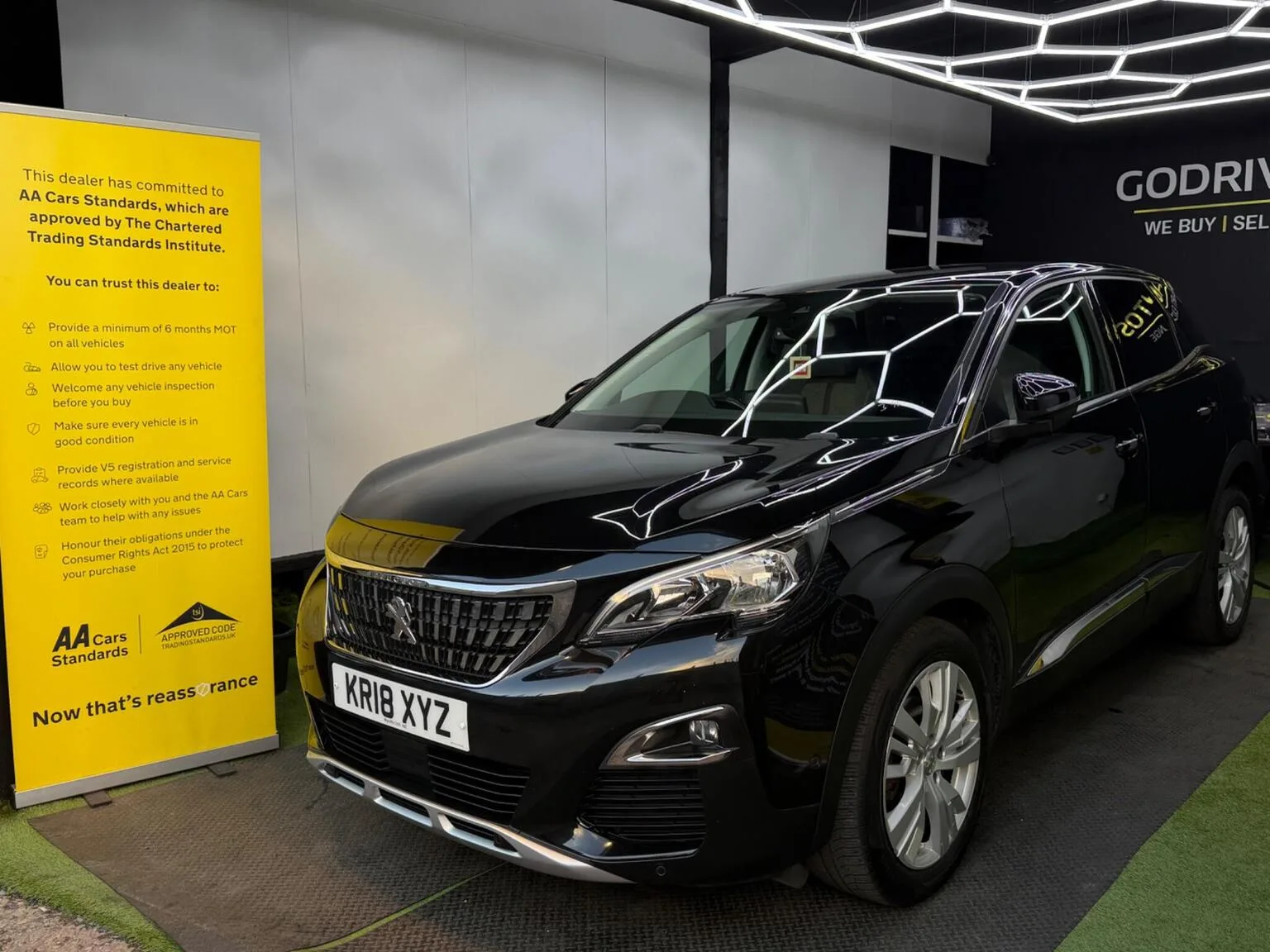 2018 Peugeot 3008 1.5 BlueHDi Allure Euro 6 (s/s) 5dr