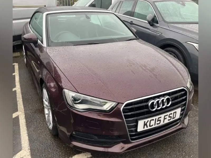 2015 Audi A3 Cabriolet 1.8 TFSI S line Convertible 2dr Petrol S Tronic Euro 6 (s/s) (180 ps)