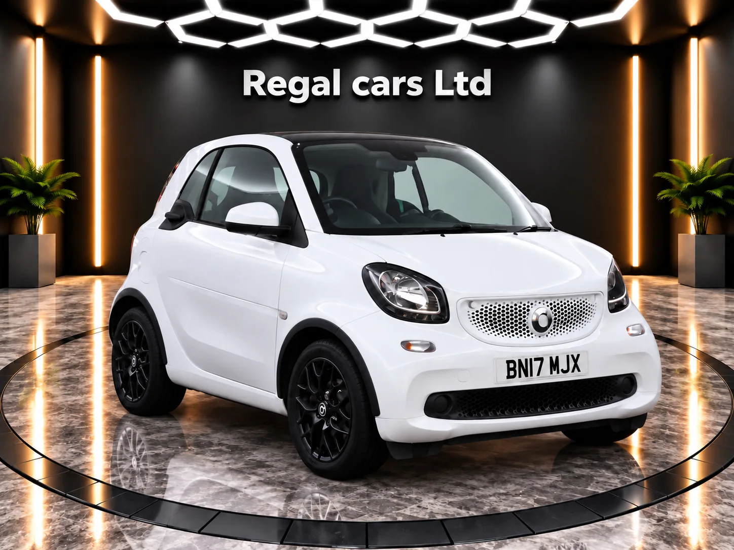 2017 smart Fortwo 1.0 Edition White