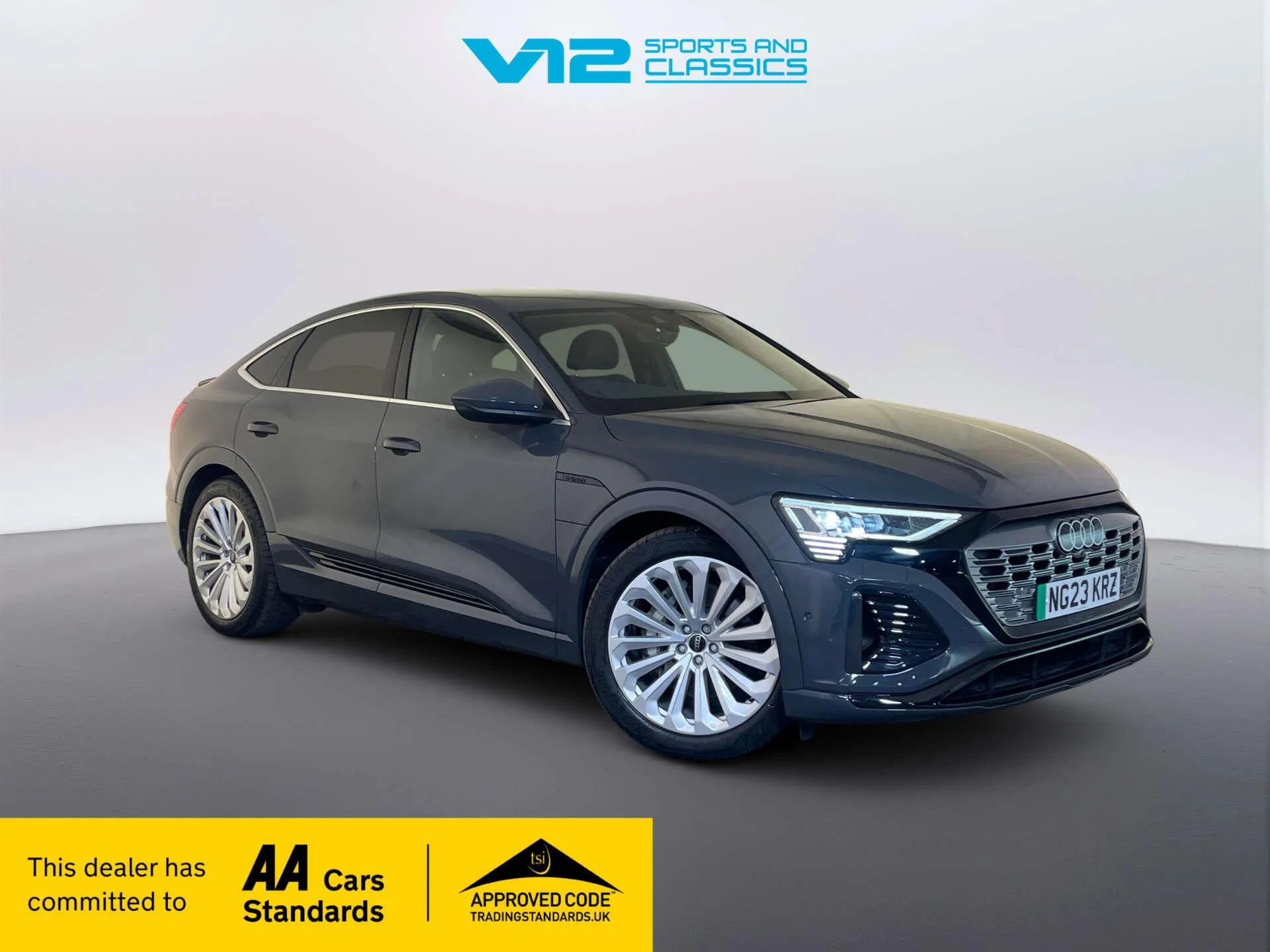 2023 Audi Q8 e-tron 55 S line Sportback 5dr Electric Auto quattro 114kWh (11kW Charger) (408 ps)
