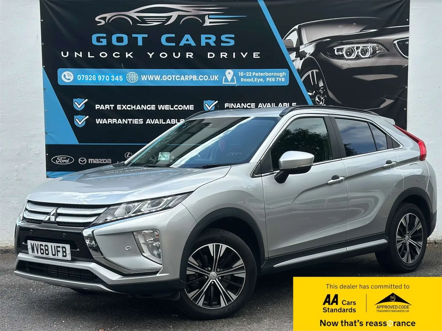 2018 Mitsubishi Eclipse Cross 1.5T 3 SUV 5dr Petrol Manual Euro 6 (s/s) (163 ps)