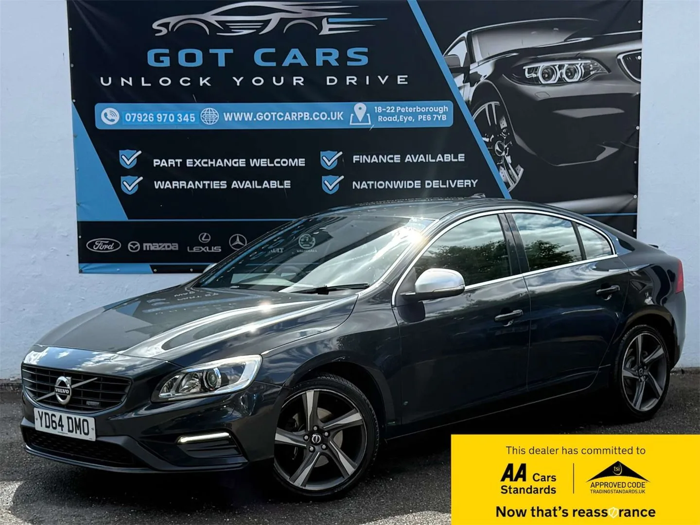 2014 Volvo S60 1.6 D2 R-Design Lux Saloon 4dr Diesel Manual Euro 5 (s/s) (115 ps)
