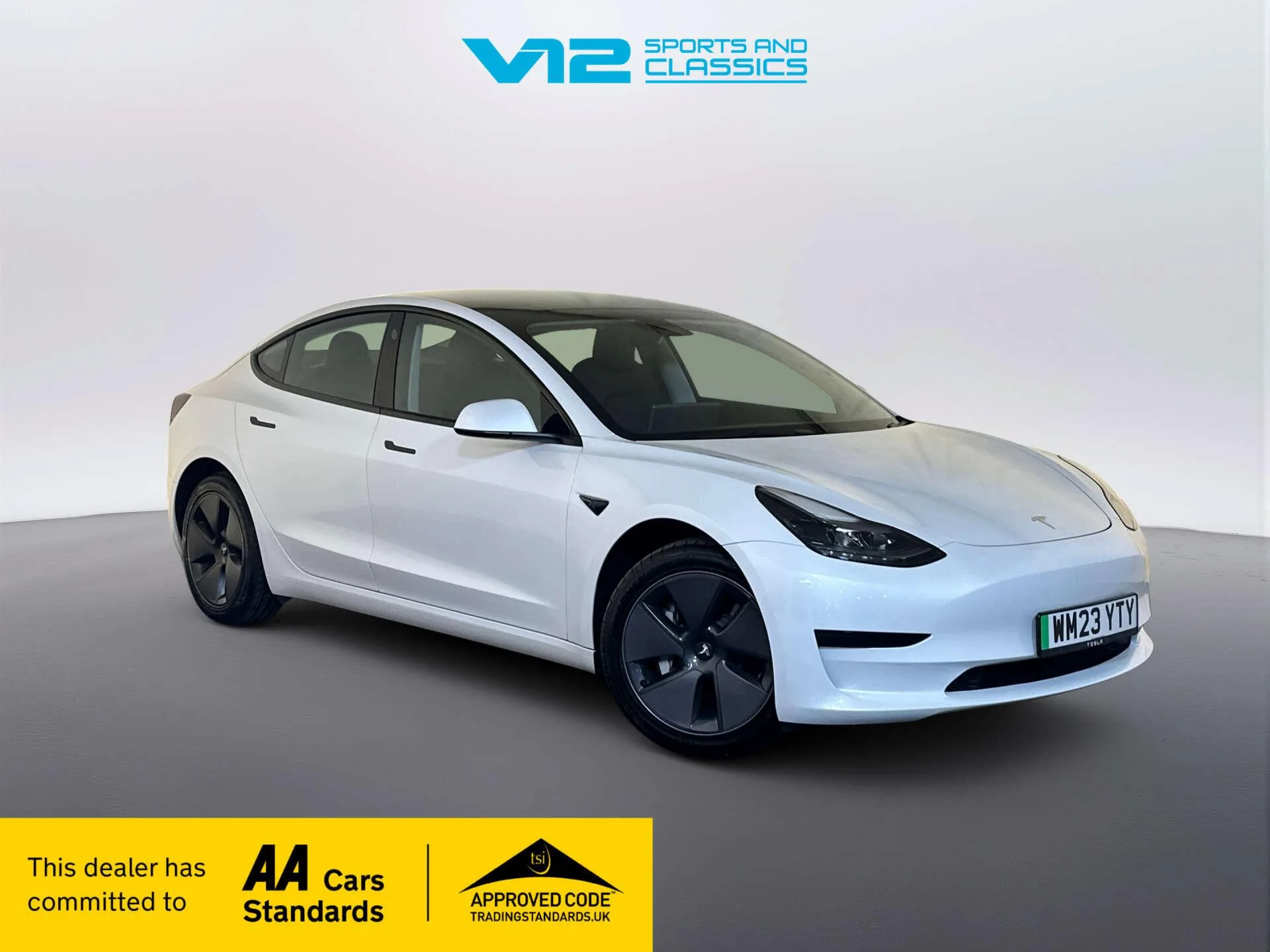 2023 TESLA Model 3 Saloon 4dr Electric Auto RWD (241 bhp)