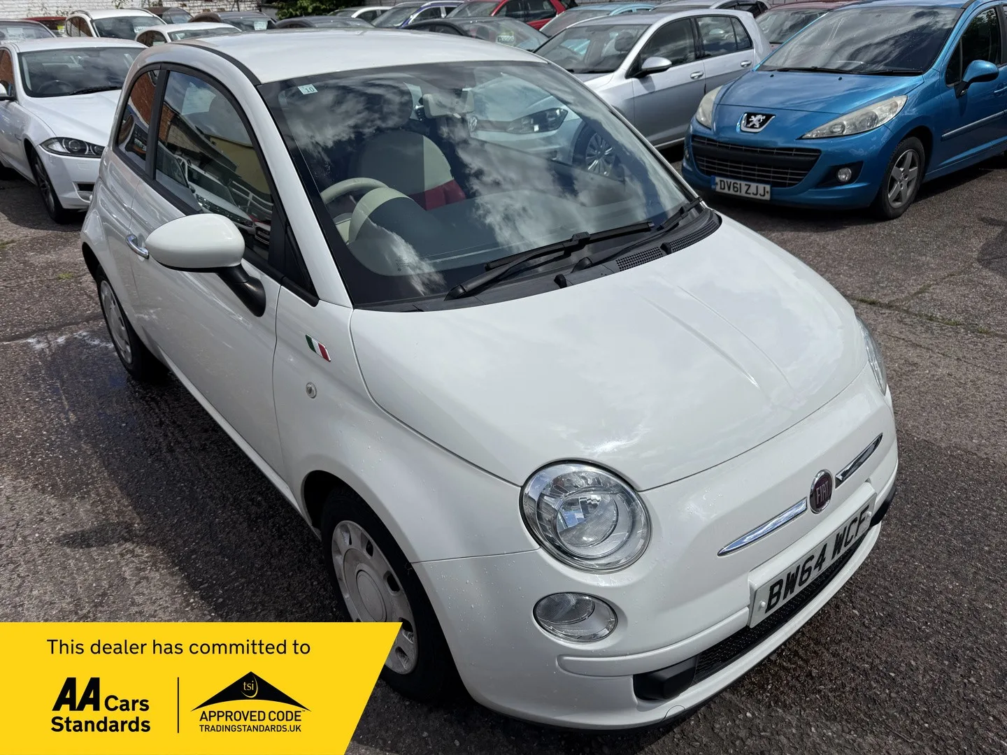 2014 Fiat 500 0.9 TwinAir Lounge Dualogic Euro 5 (s/s) 3dr