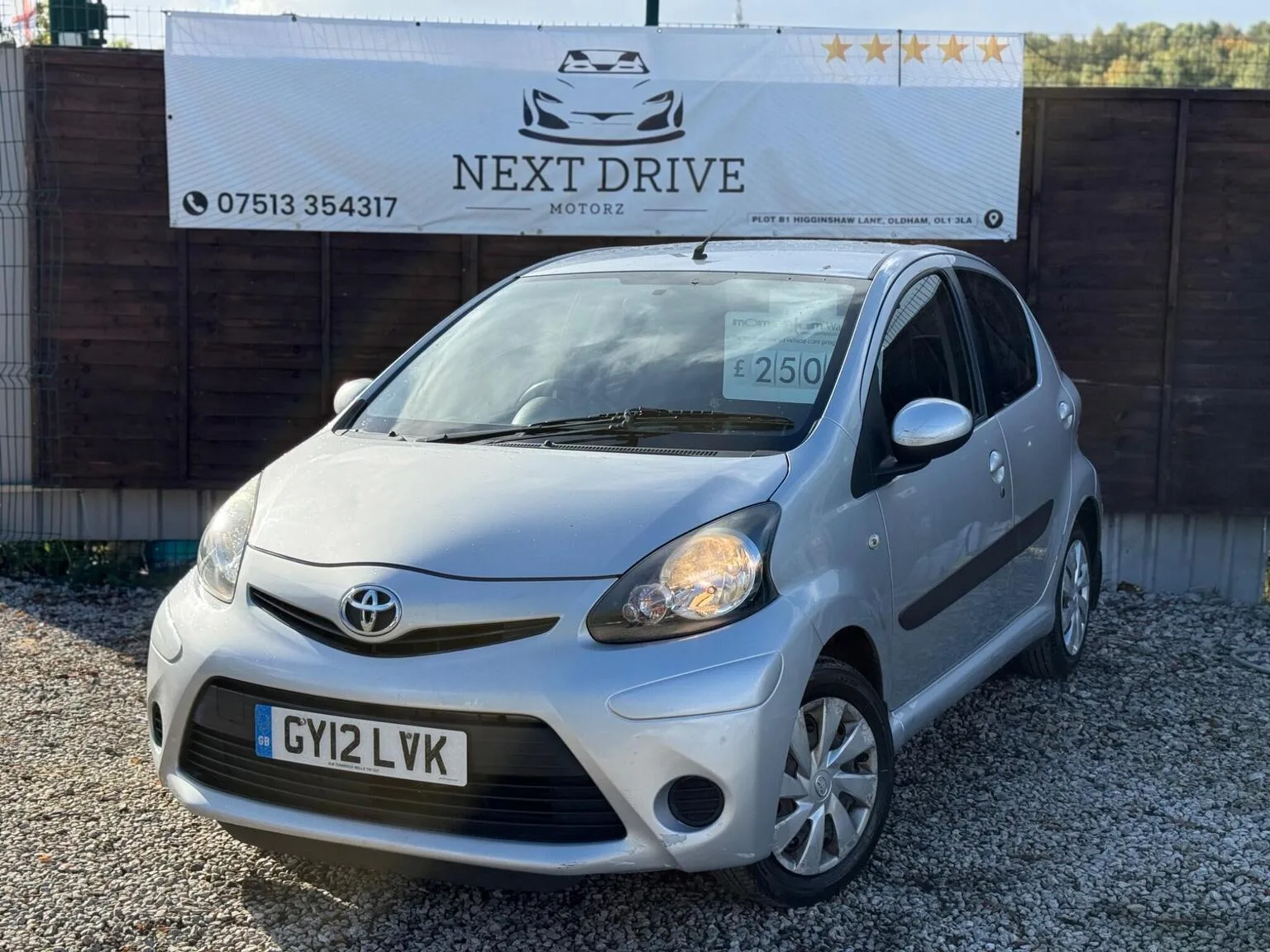 2012 Toyota Aygo 1.0 VVT-i Ice Euro 5 5dr